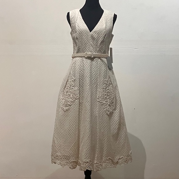 Eliza J white eyelet dress - Picture 10 of 13